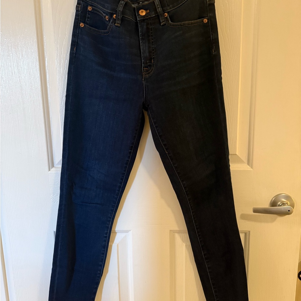 J. Crew High Rise Dark Blue Women's Jeans